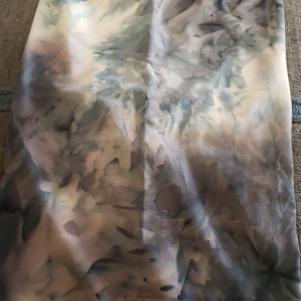 Saitag Blue Tie Dye Sun Dust Protection Neck Gaiter
